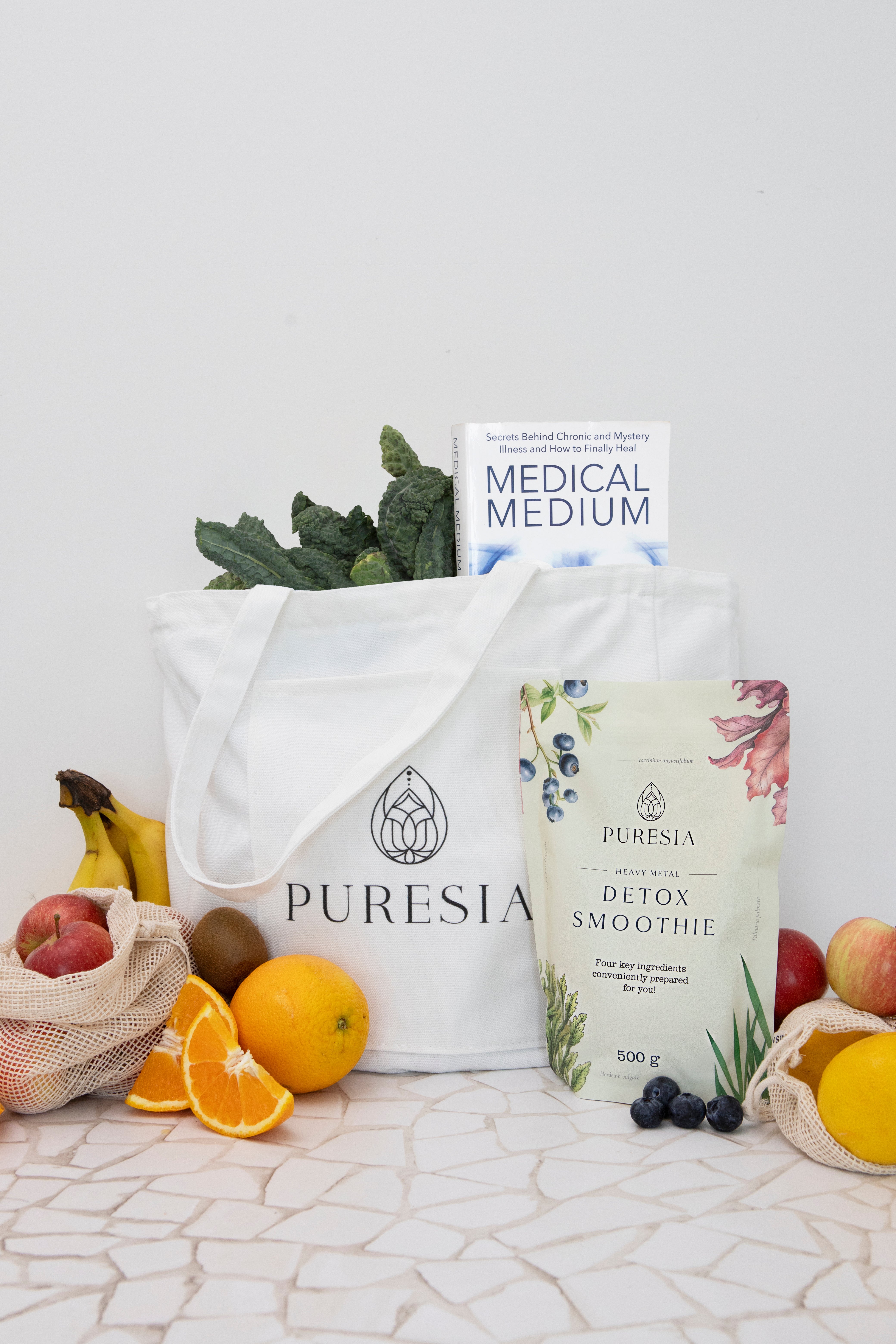 Heavy metal detox smoothie package