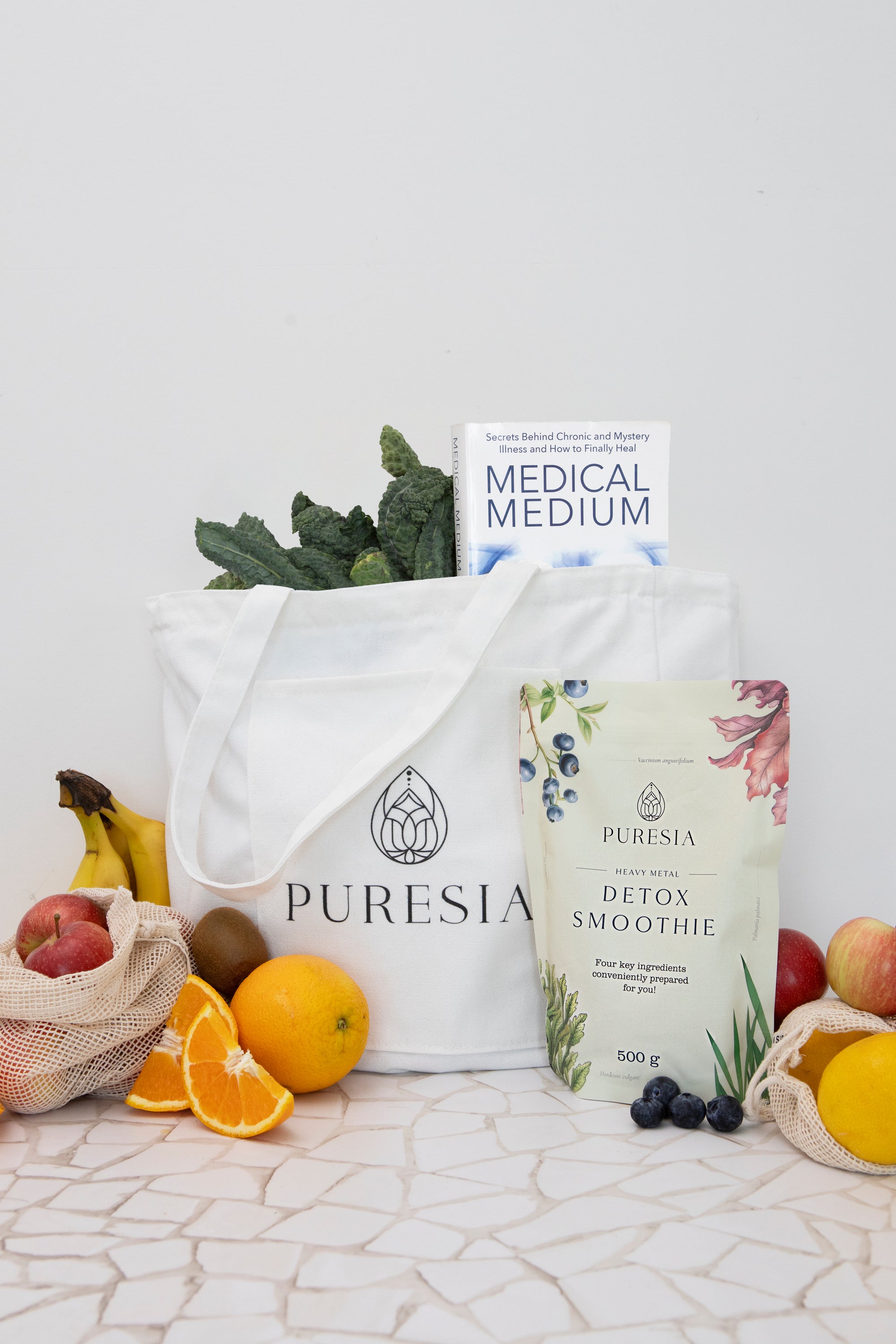 Heavy metal detox smoothie package