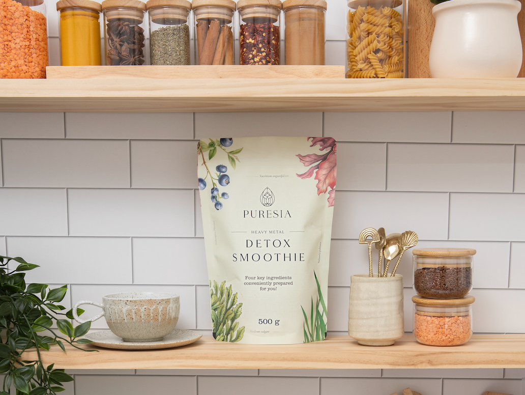 500g packet of heavy metal detox smoothie
